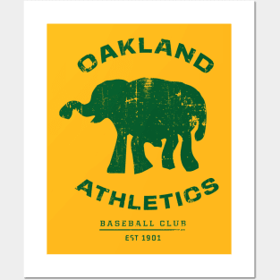 Vintage Oakland A's Posters and Art